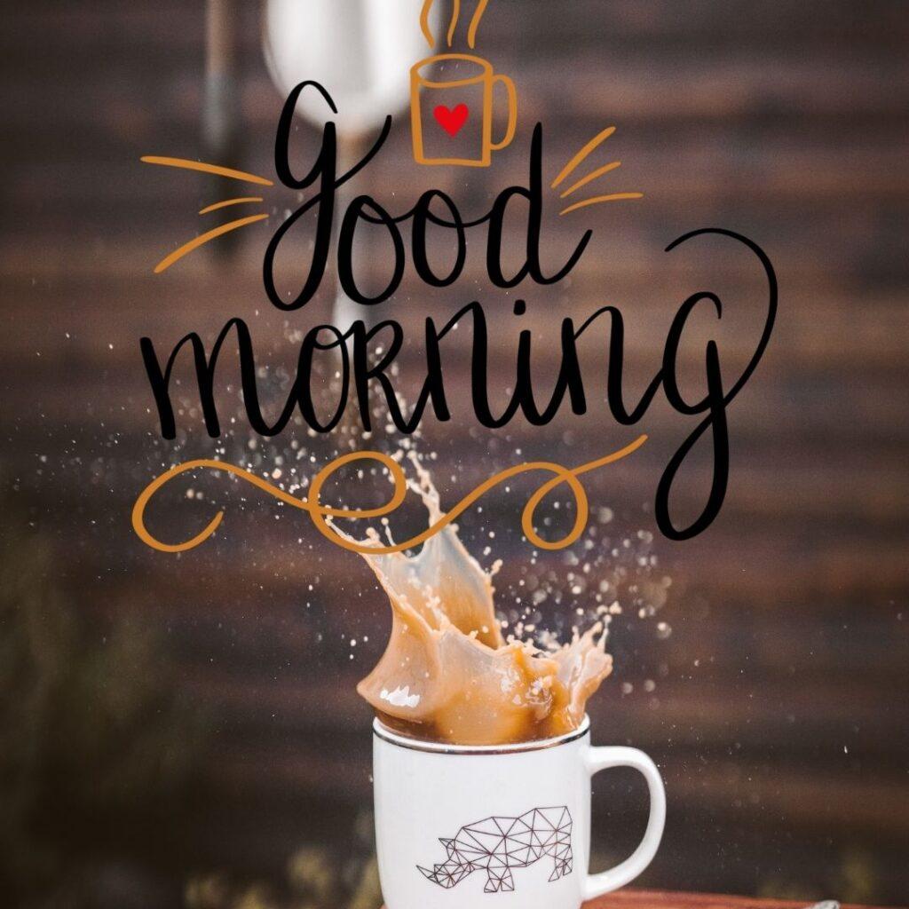 
good morning coffee images