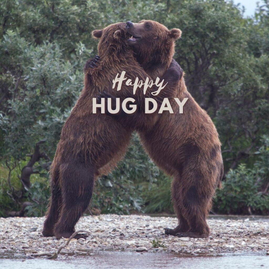 happy hug day for friends