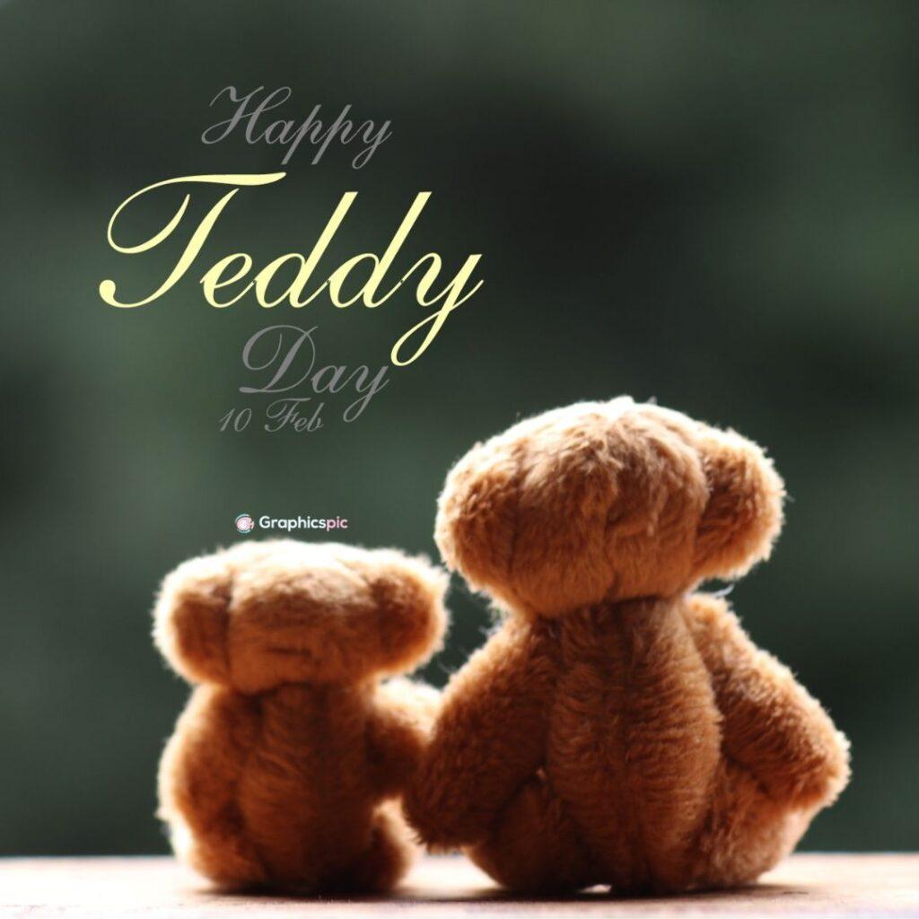 happy teddy bear